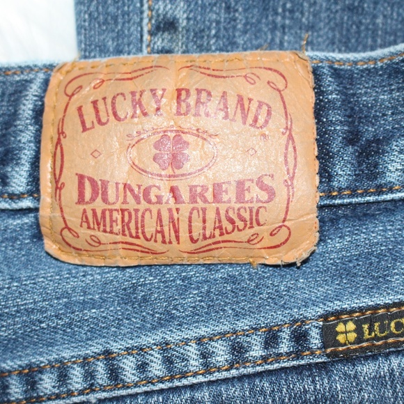 Lucky Brand, Dungarees button fly jeans  style 81LY060 size  6/ 28 - Picture 3 of 10